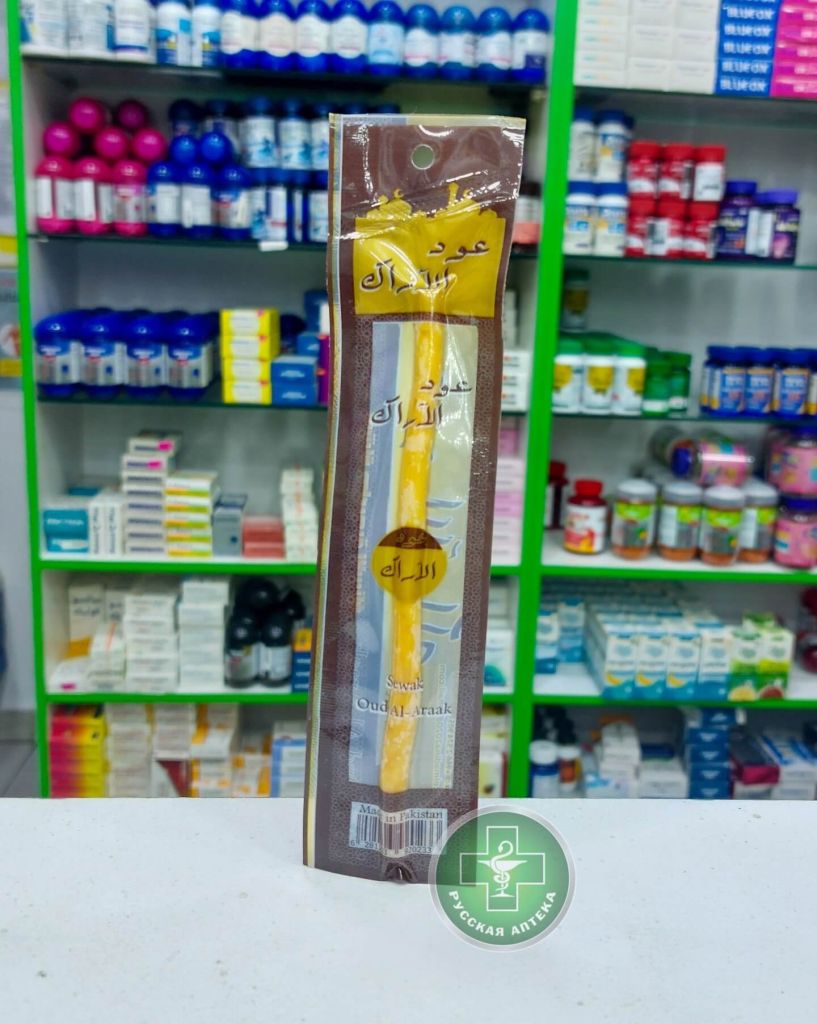 Sewak Oud Al Araak Натуральная зубная палочка мисвак 1 штука