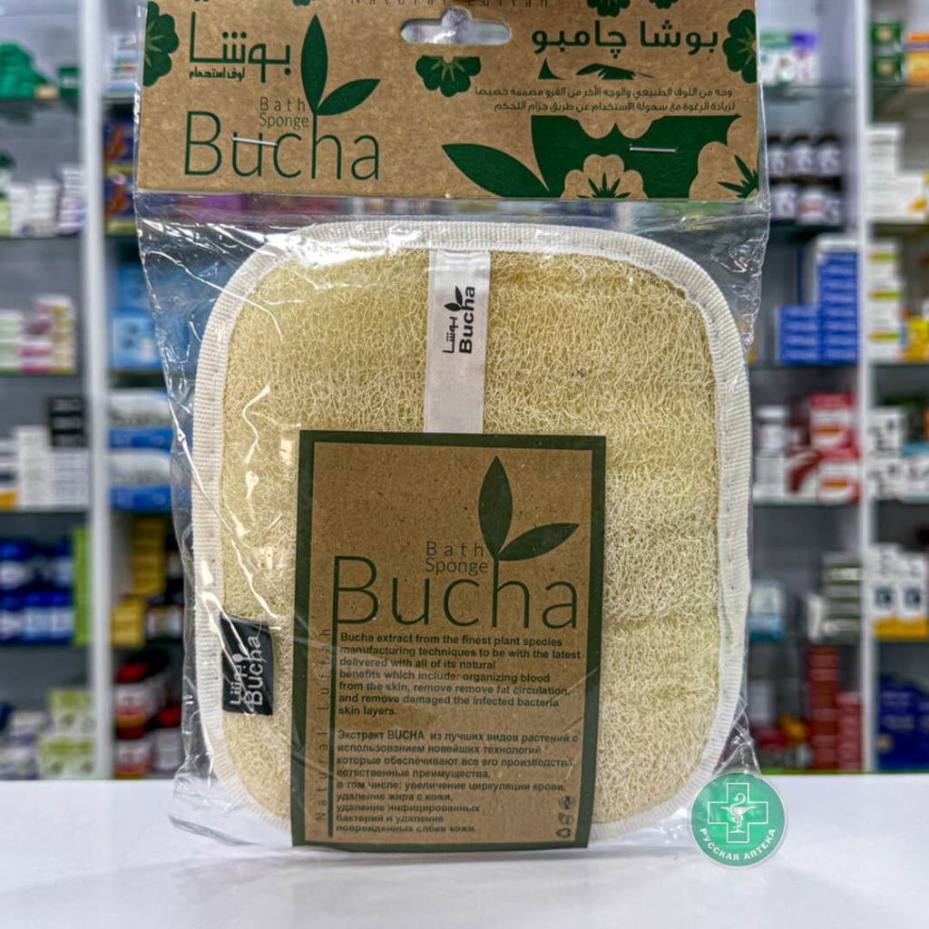 Bucha Губка для ванны 1 штука