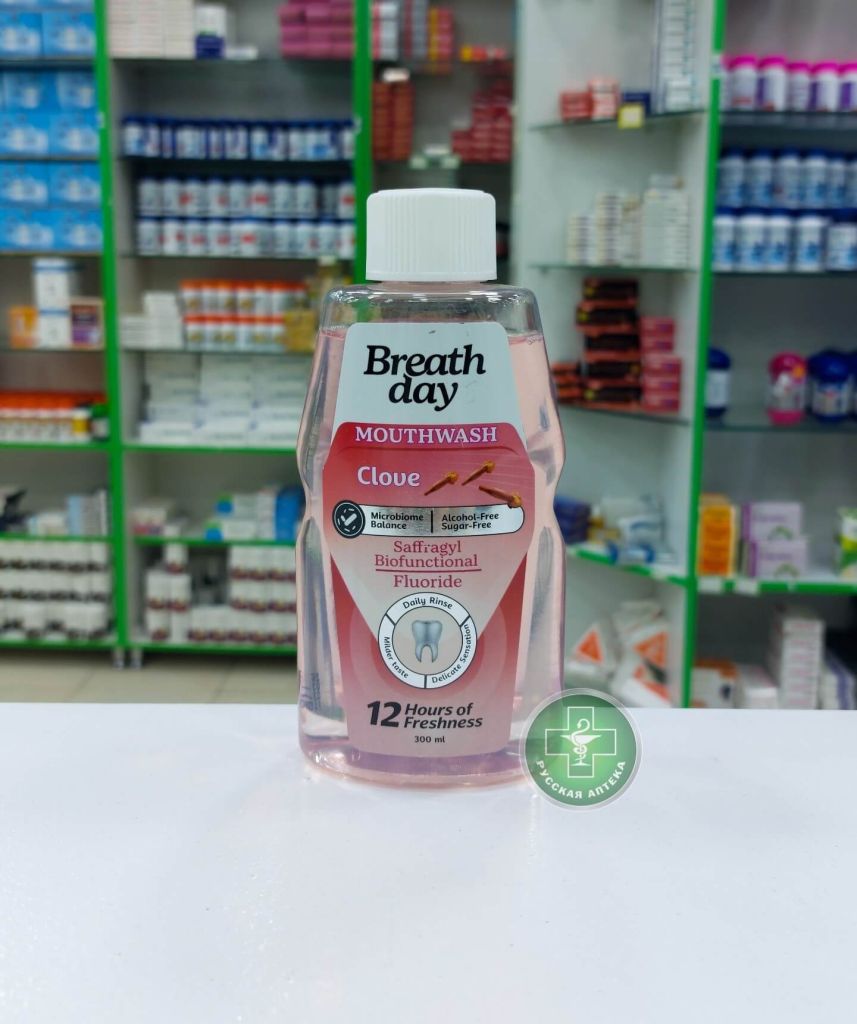 Breath Day Ополаскиватель для полости рта «Гвоздика» 300 мл