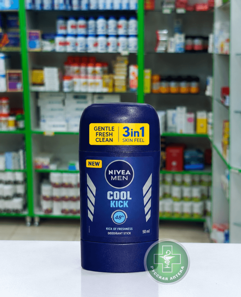 Nivea Men Мужской дезодорант‑стик «Экстремальная свежесть» 48 часов 50 мл