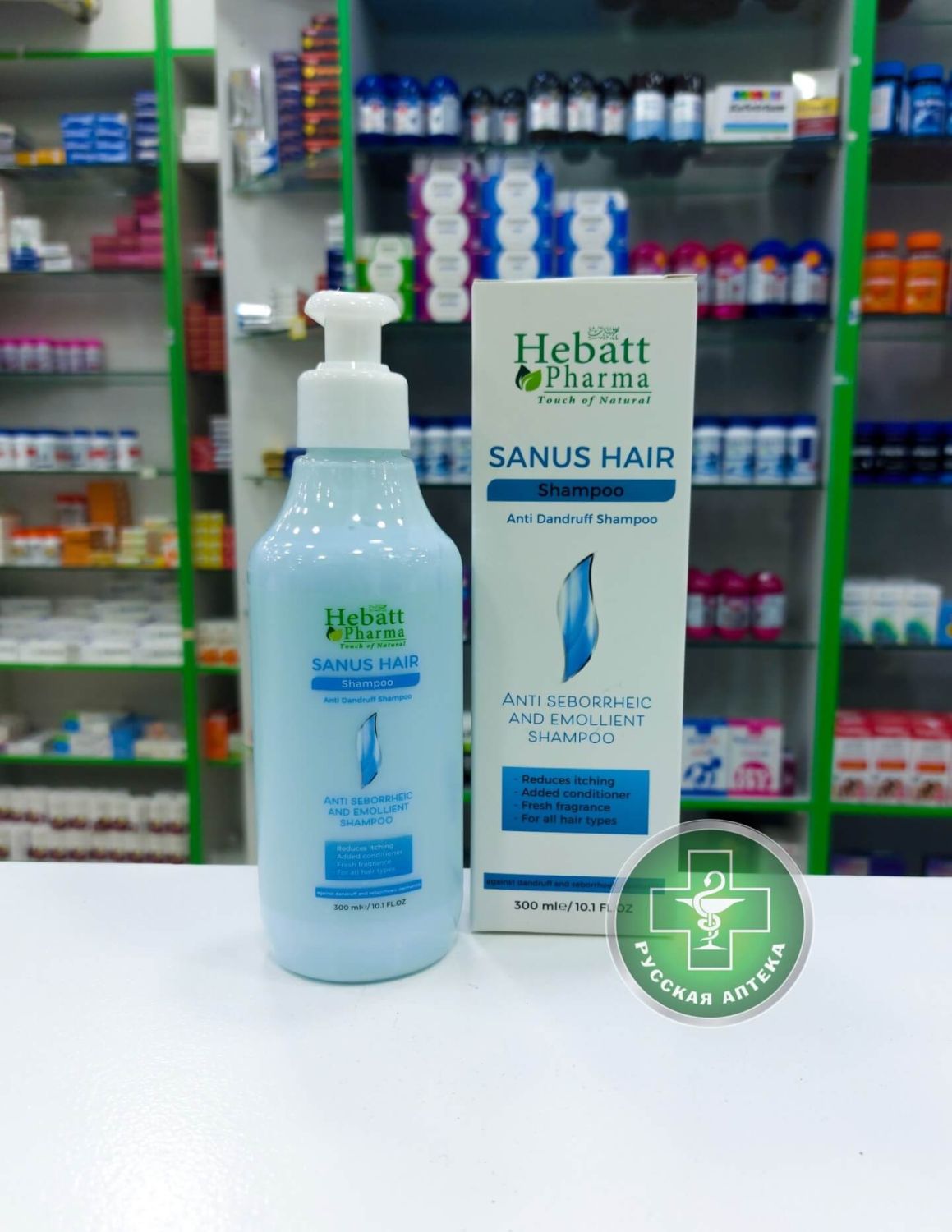 Hebatt Sanus Hair Шампунь против перхоти 300 мл