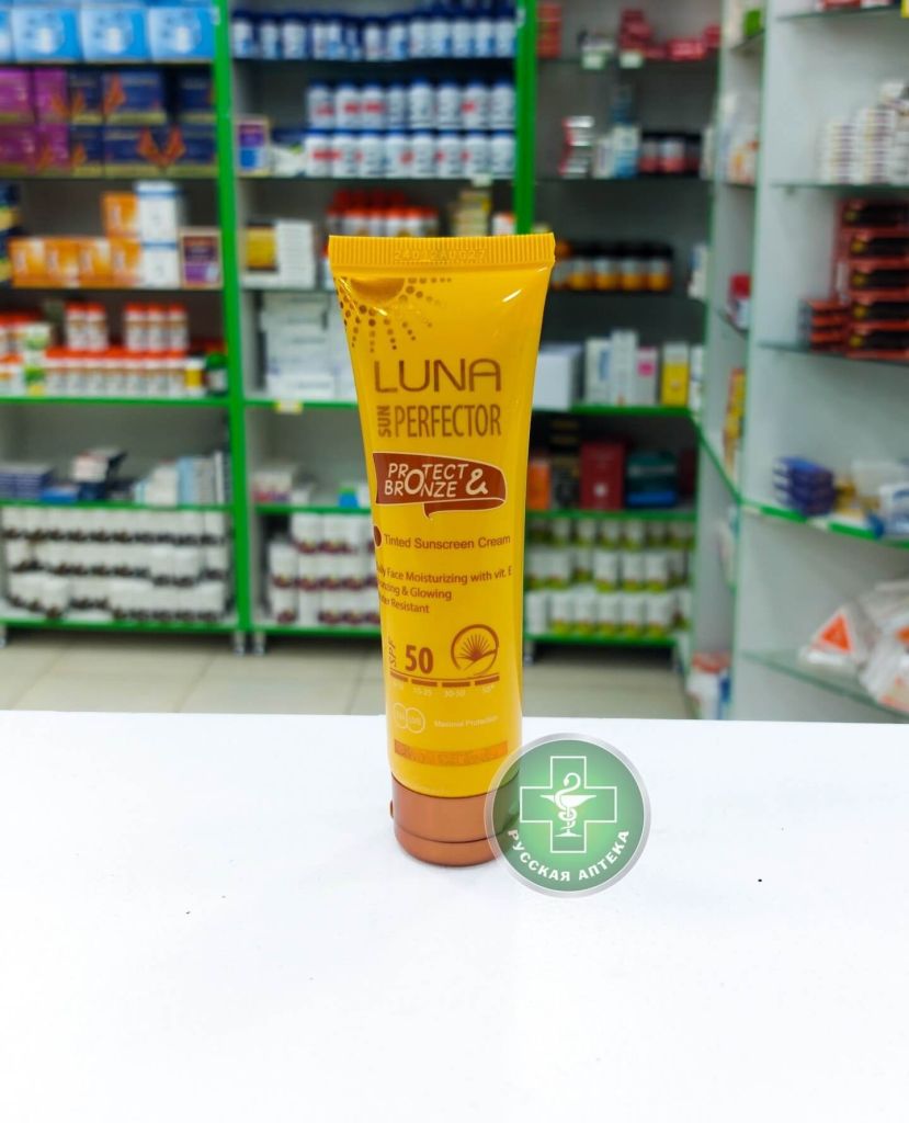 Luna Sun Protect & Bronze Tinted Sunscreen Perfector SPF 50 50 ml