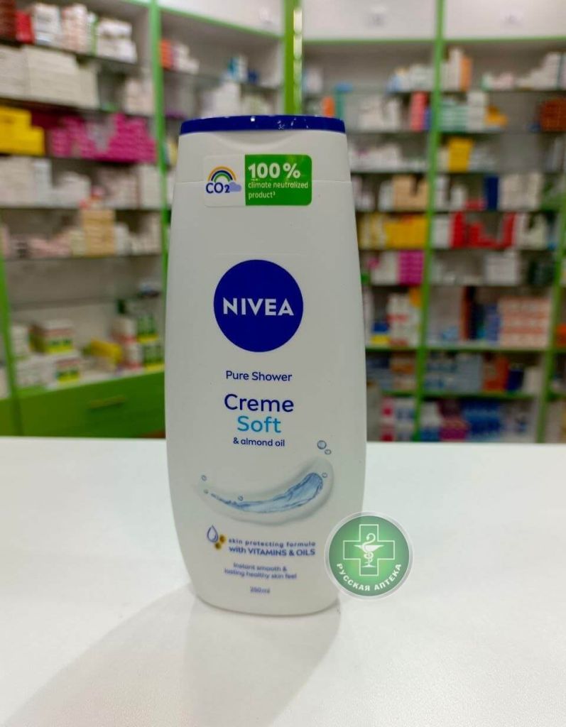 Nivea Крем для душа с миндальным маслом 250 мл