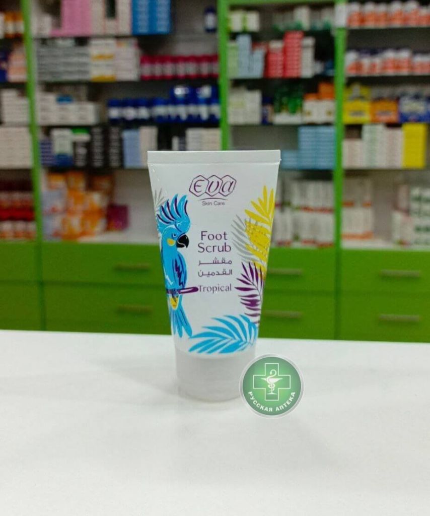 Eva Skin Care Foot Scrub “Tropical” 60 ml