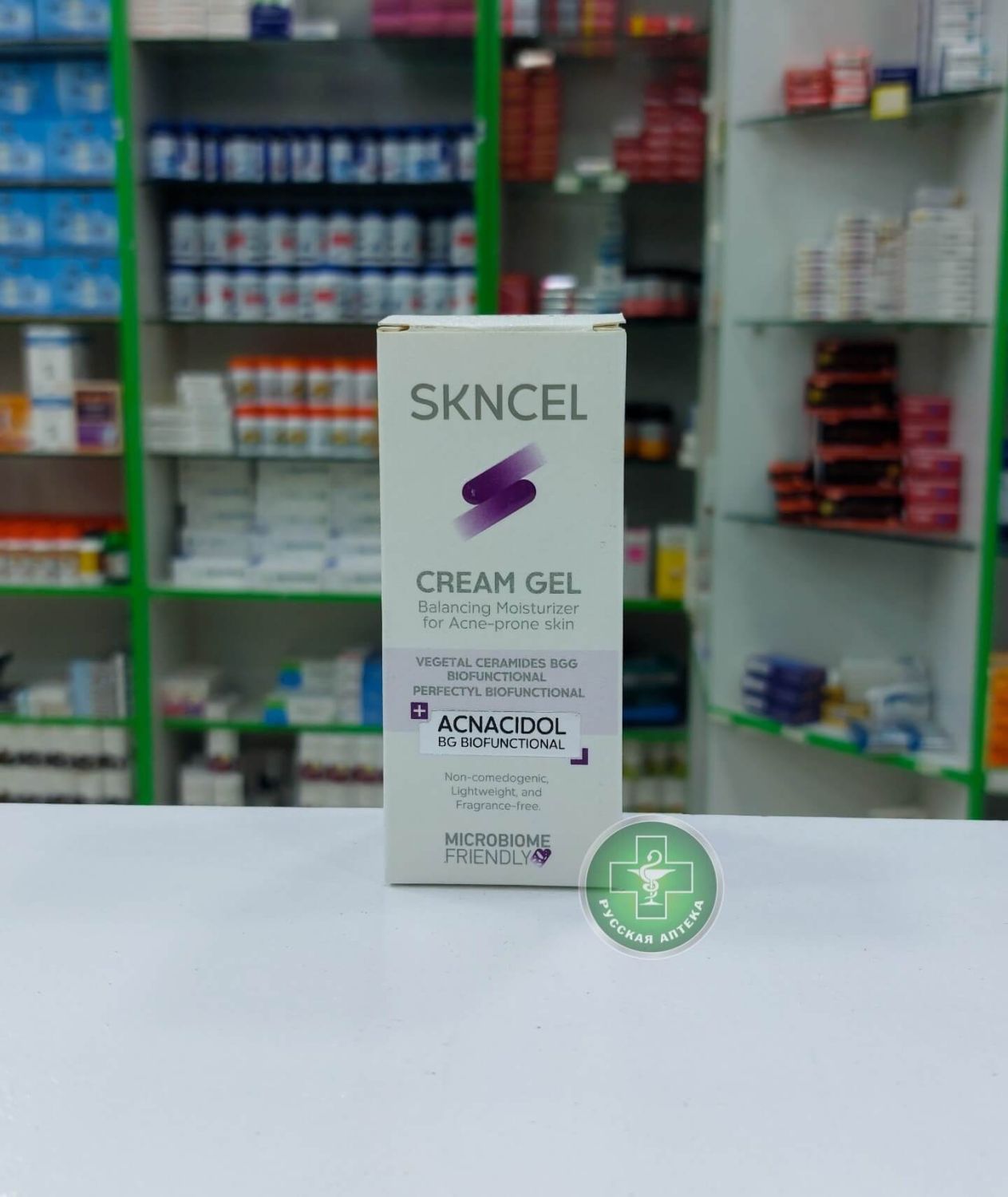 Skncel Cream Gel Крем-гель для увлажнения и восстановления кожи, склонной к акне 50 мл