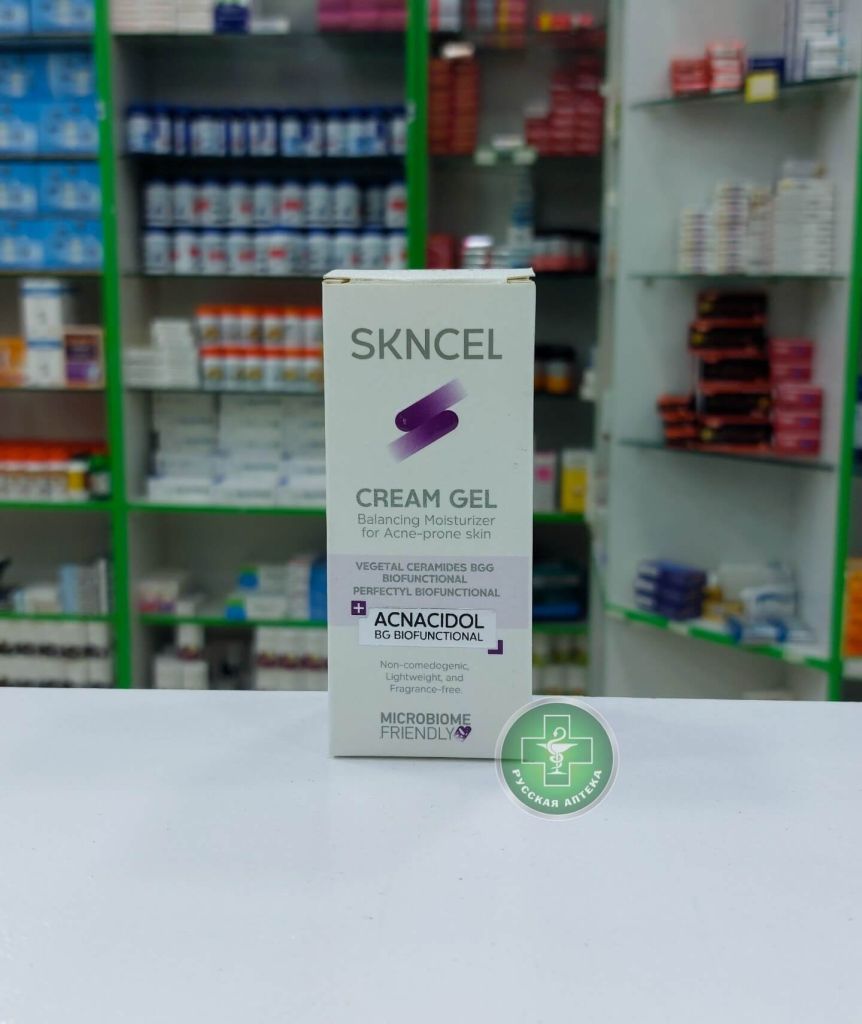 Skncel Cream Gel Крем-гель для увлажнения и восстановления кожи, склонной к акне 50 мл