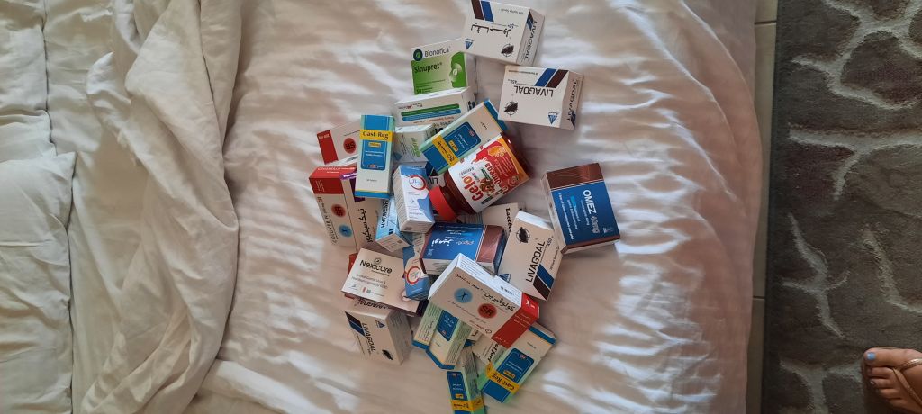 Russian pharmacy in Egypt