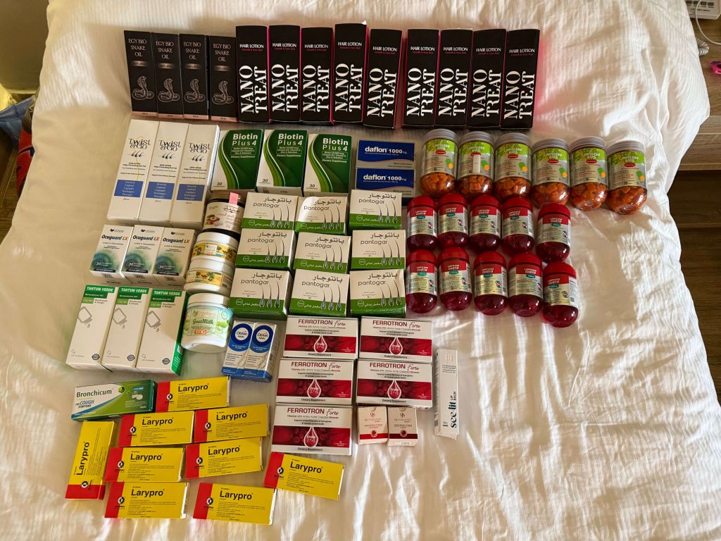 Russian pharmacy in Egypt
