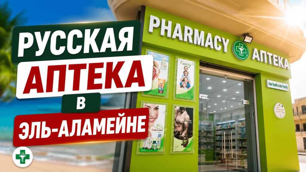 У нас отличная новость — открыт новый филиал Русской аптеки в Эль-Аламейне!