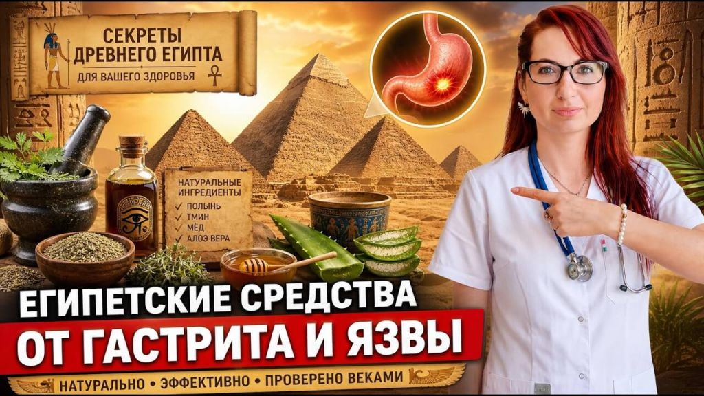 Egyptian Remedies for Gastritis and Ulcers