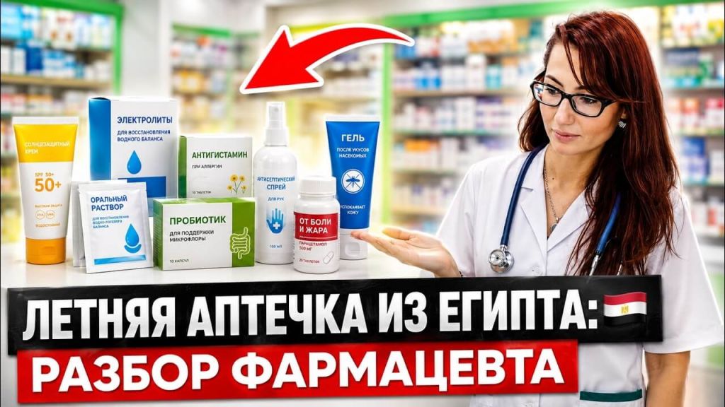 Summer first aid kit from Egypt: pharmacist’s review