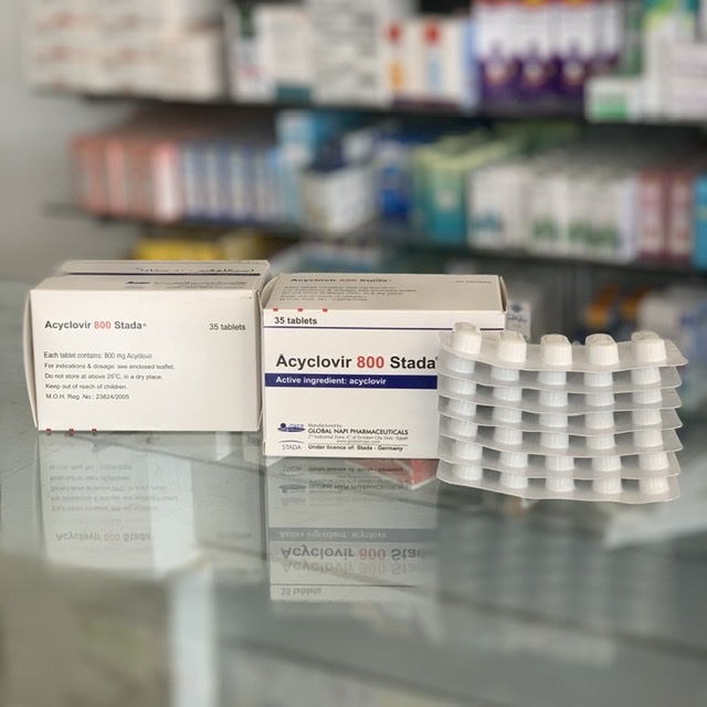 Ацикловир 800 мг 35 таблеток - Русская аптека в Египте