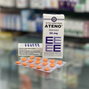 Атено 50 мг 20 таблеток