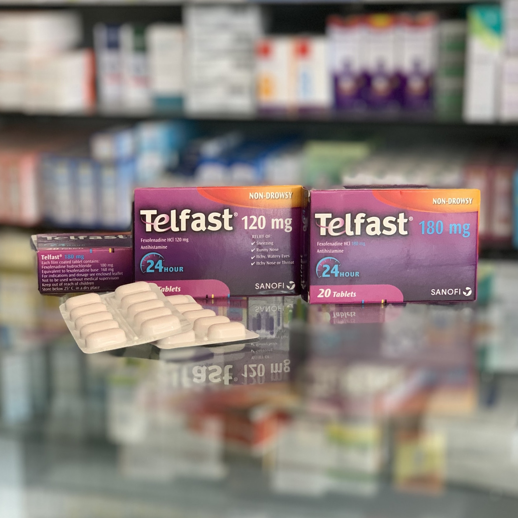 Телфаст 120 мг 20 таблеток - Русская аптека в Египте