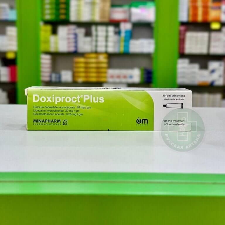 Доксипрокт Плюс ректальная мазь 30 г