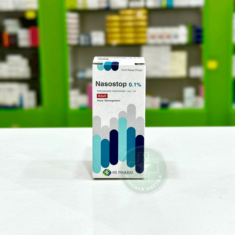 Nasostop 0.1% adult nasal drops 15 ml