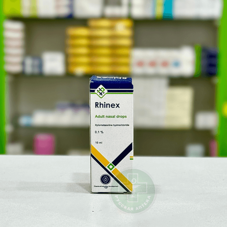 Rhinex 0.1% adult nasal drops 10 ml