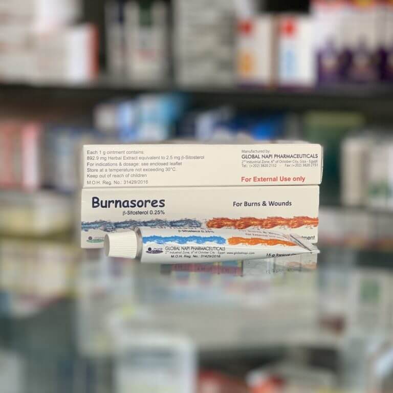 Бурнасорес 0,25% мазь 15 г