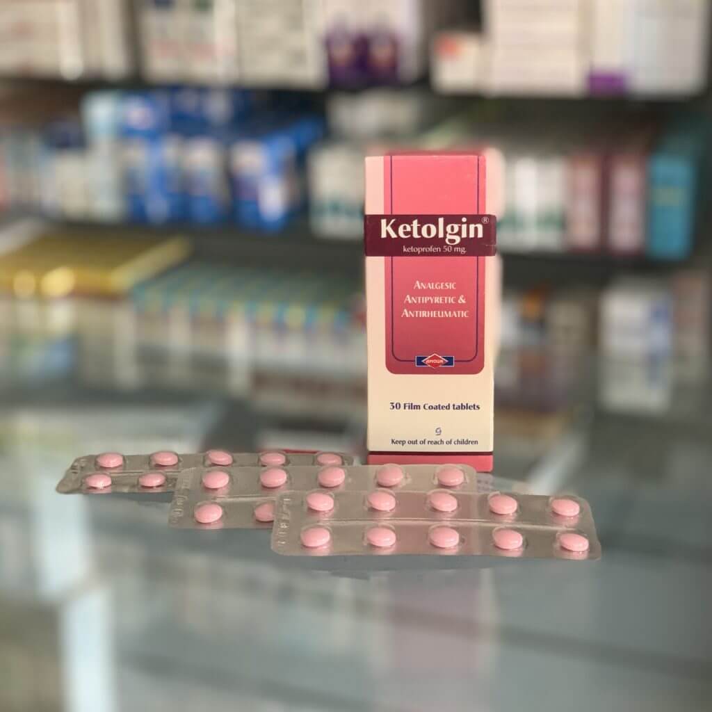 Ketolgin 50 mg 30 tablets