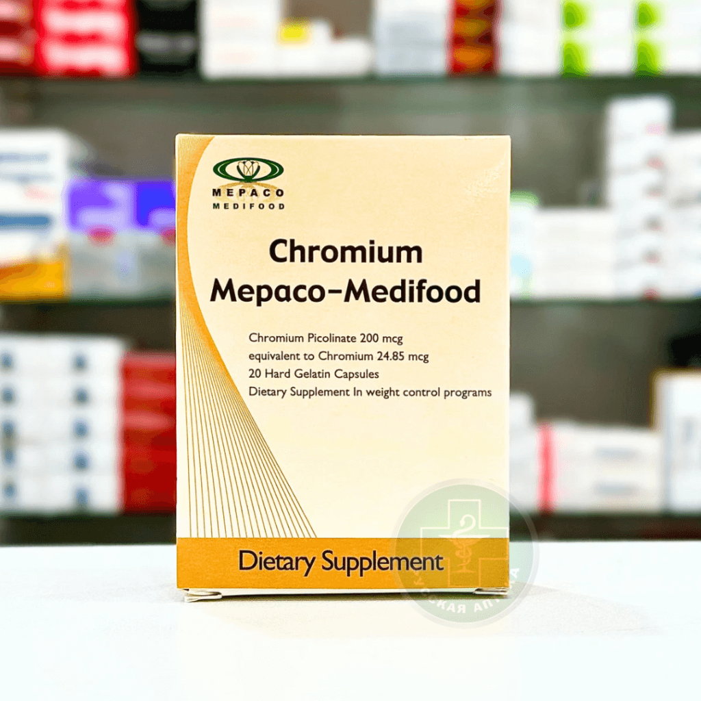 Chromium mepaco 20 capsules