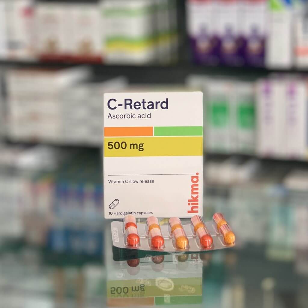 C-retard 500 mg 10 capsules