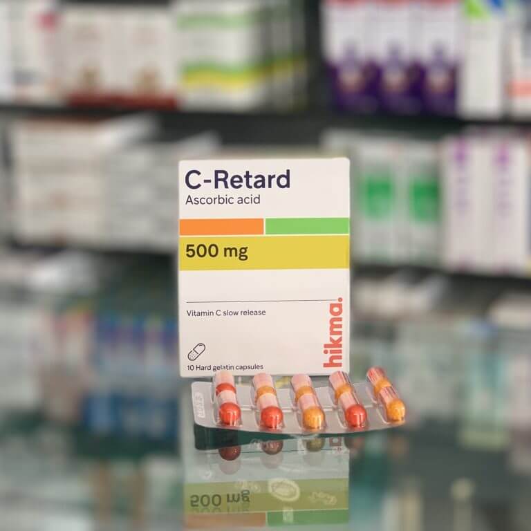 C-retard 500 mg 10 capsules