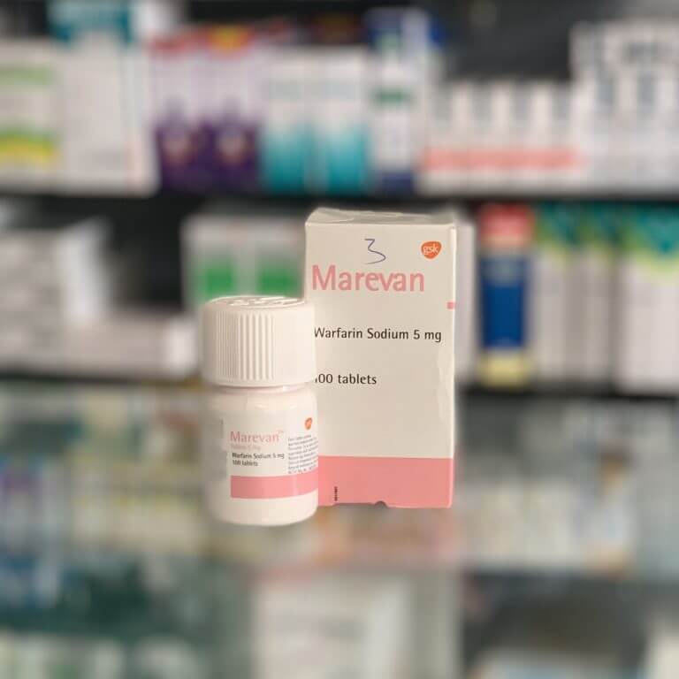 Marevan 5 mg 102 tablets