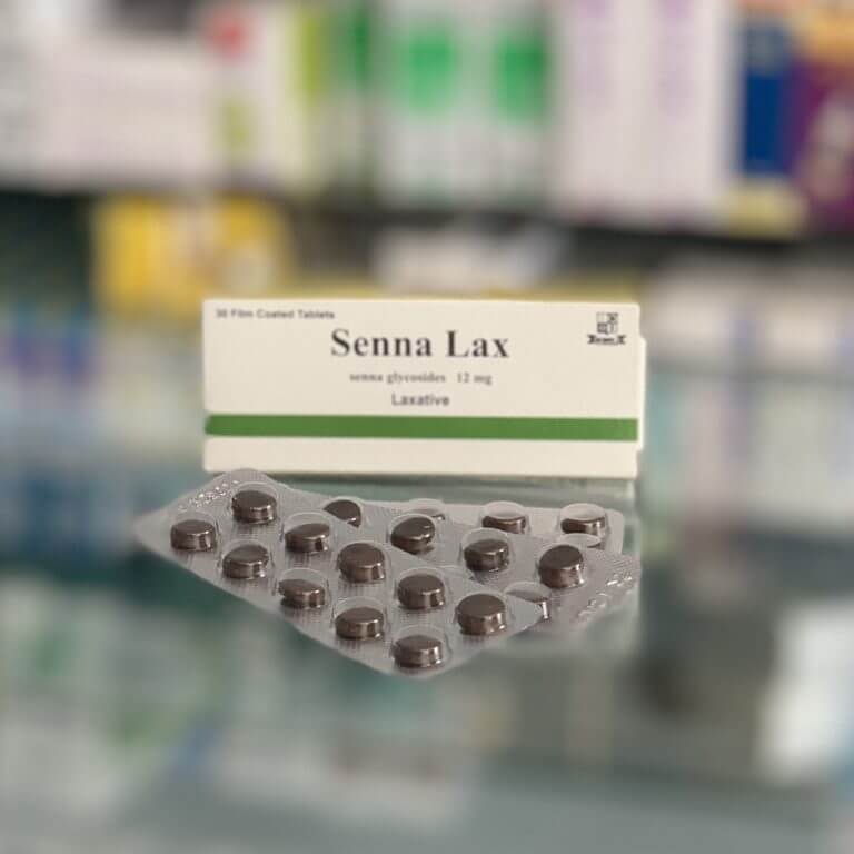 Сенна лакс 12 мг 30 таблеток
