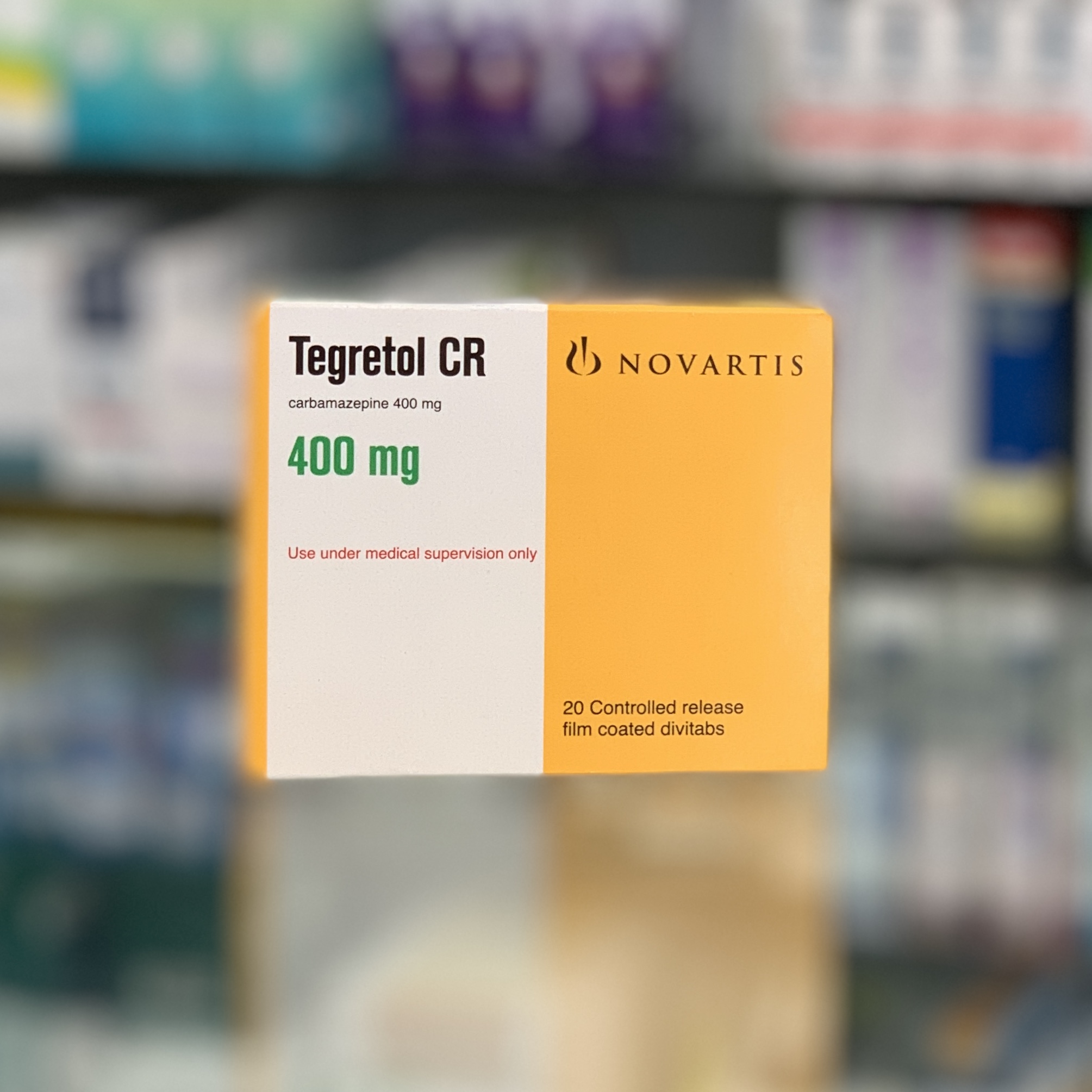 Тегретол СР 400 мг 20 таблеток - Русская аптека в Египте