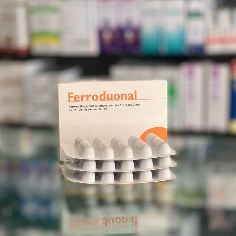 Ferroduonal 100 mg 30 capsules