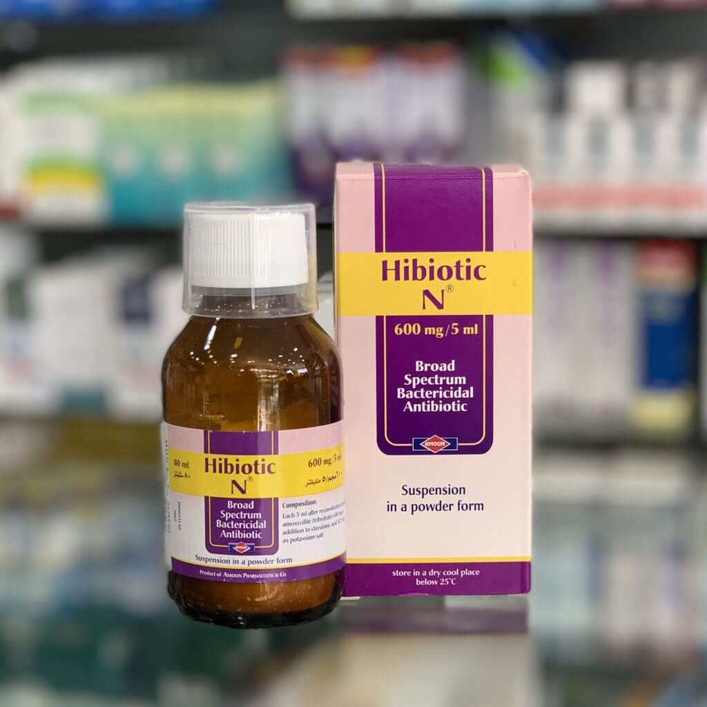 Hibiotic 600mg / 5mI powder for suspension preparation 80 ml