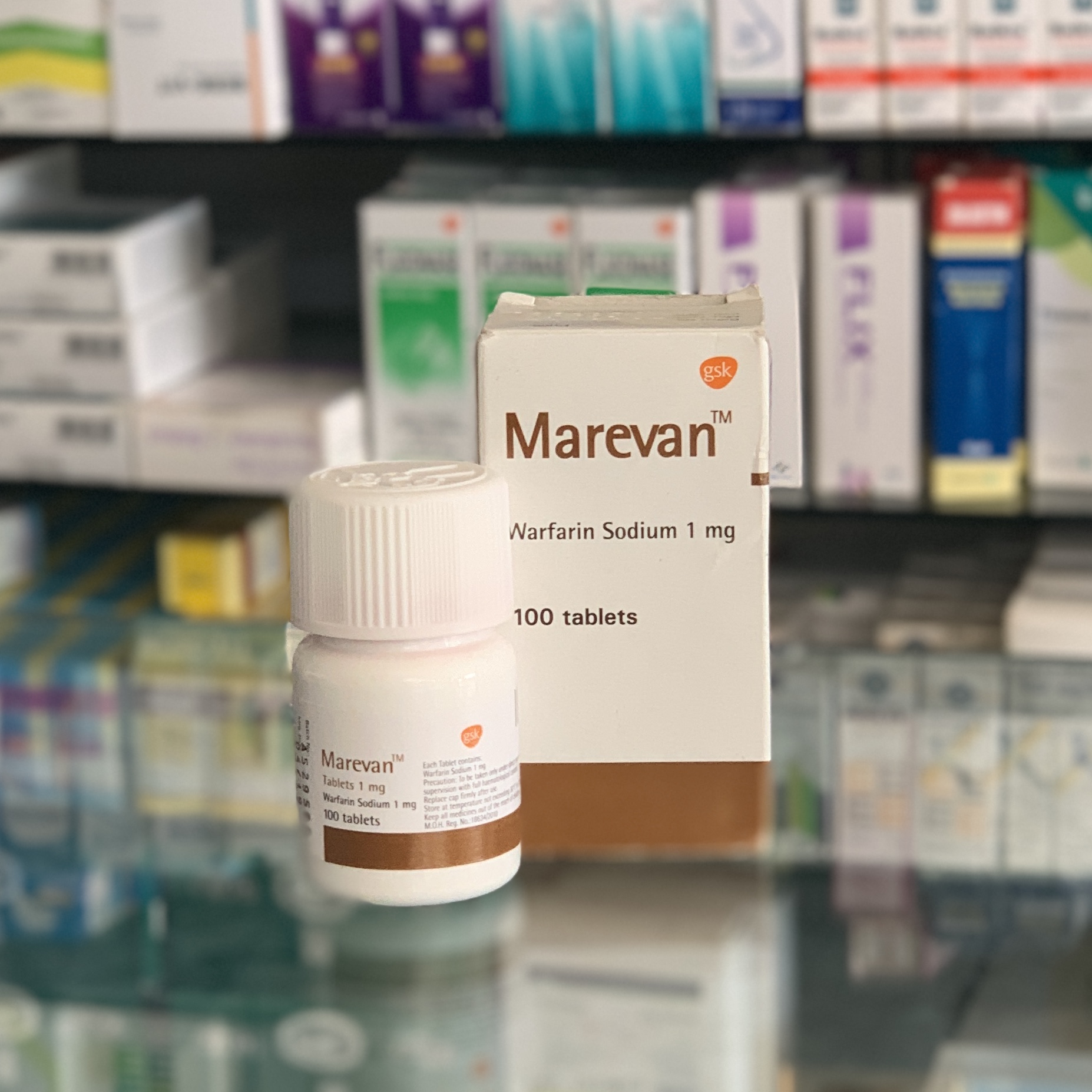 Мареван 1 мг 102 таблеток - Русская аптека в Египте