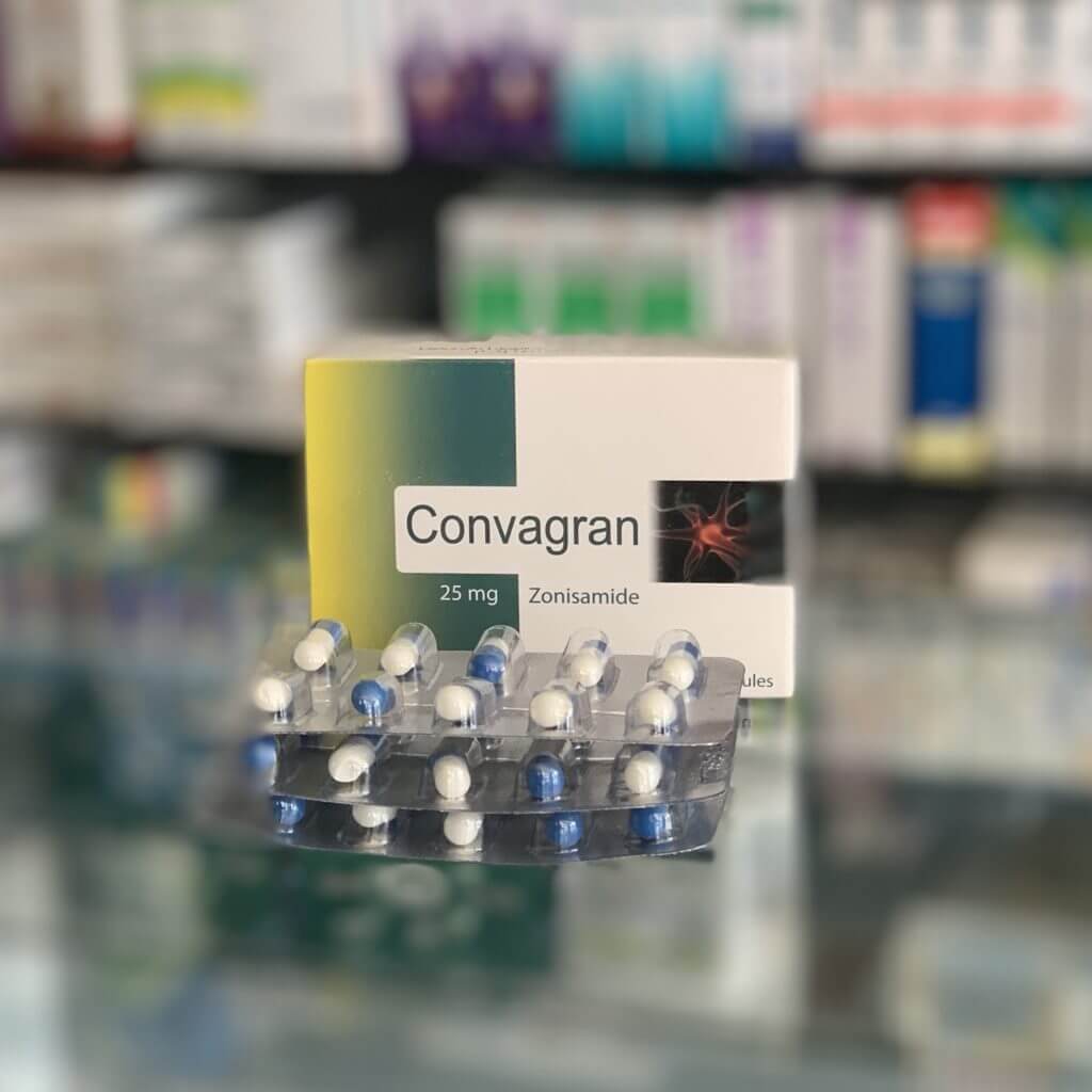 Convagran 25 mg 30 capsules