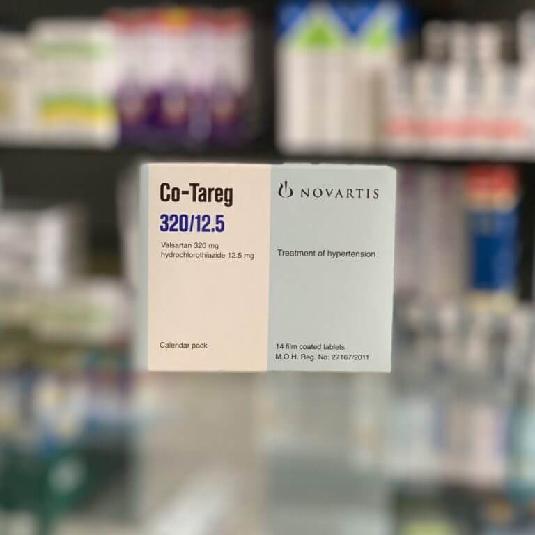 Co-Tareg 320 / 12.5 mg 14 tablets