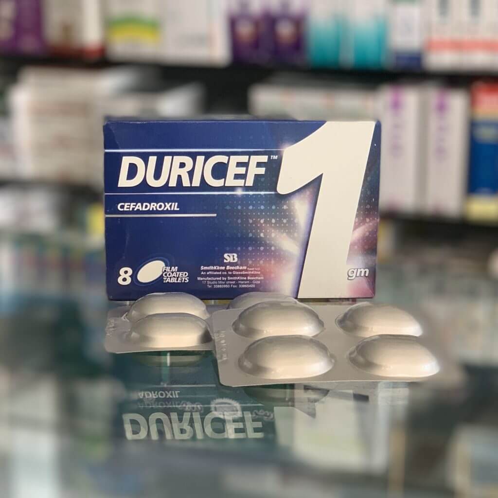 Duricef 1 g 8 tablets