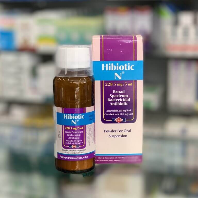 Хибиотик Н 228,5мг/5мл порошок для приготовления суспензии 60 мл