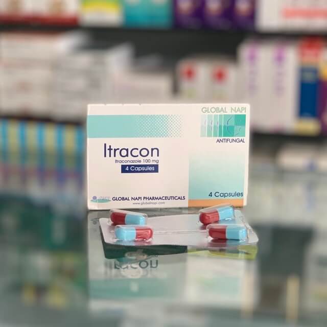 Itracon 100 mg 14 capsules