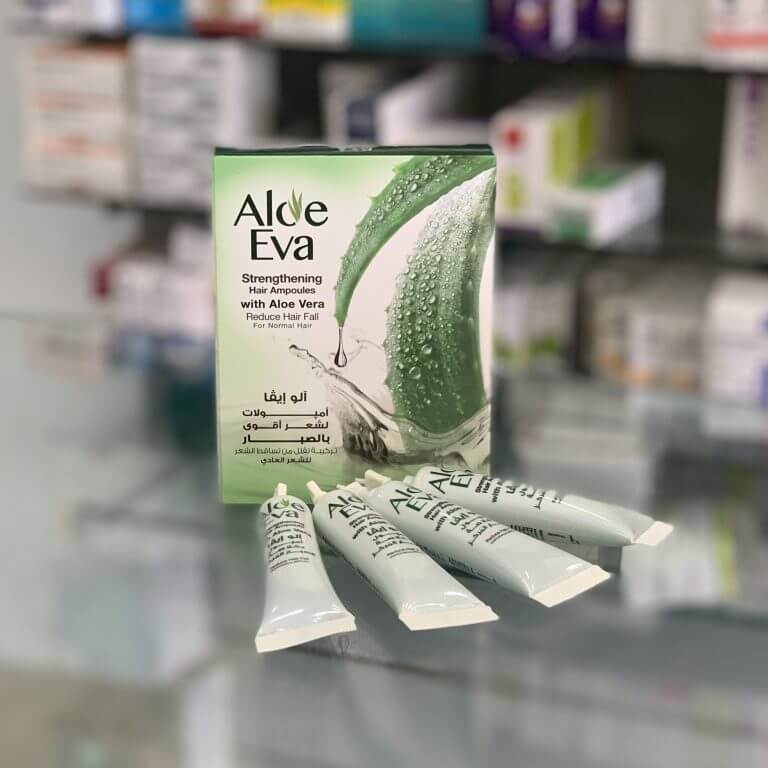 Алоэ Ева Ампулы для волос с алоэ вера для укрепления волос, 4 ампулы