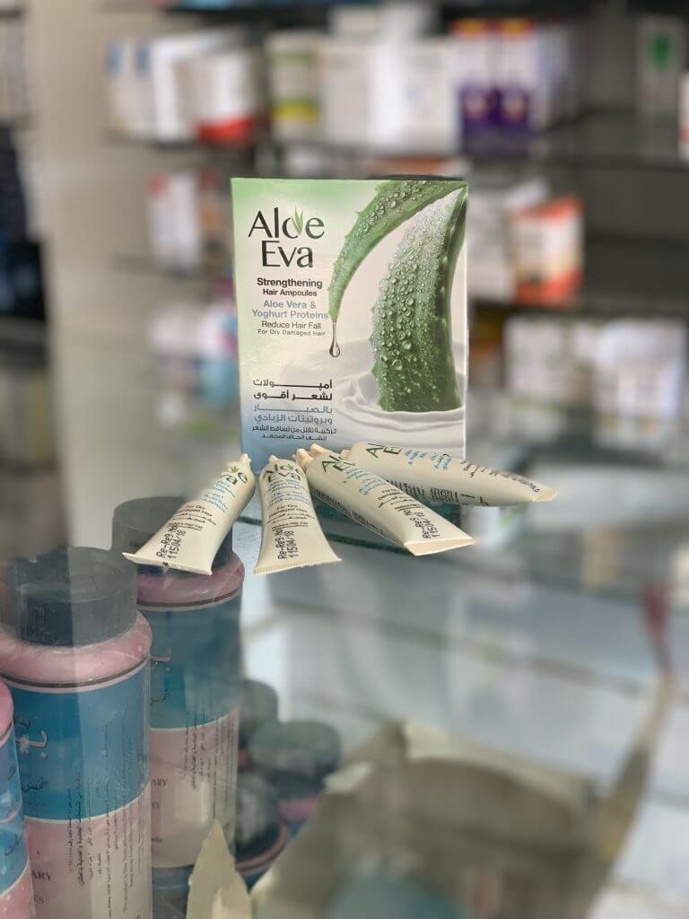 Aloe Eva Yoghurt Protein Hair Ampoules 4 amp