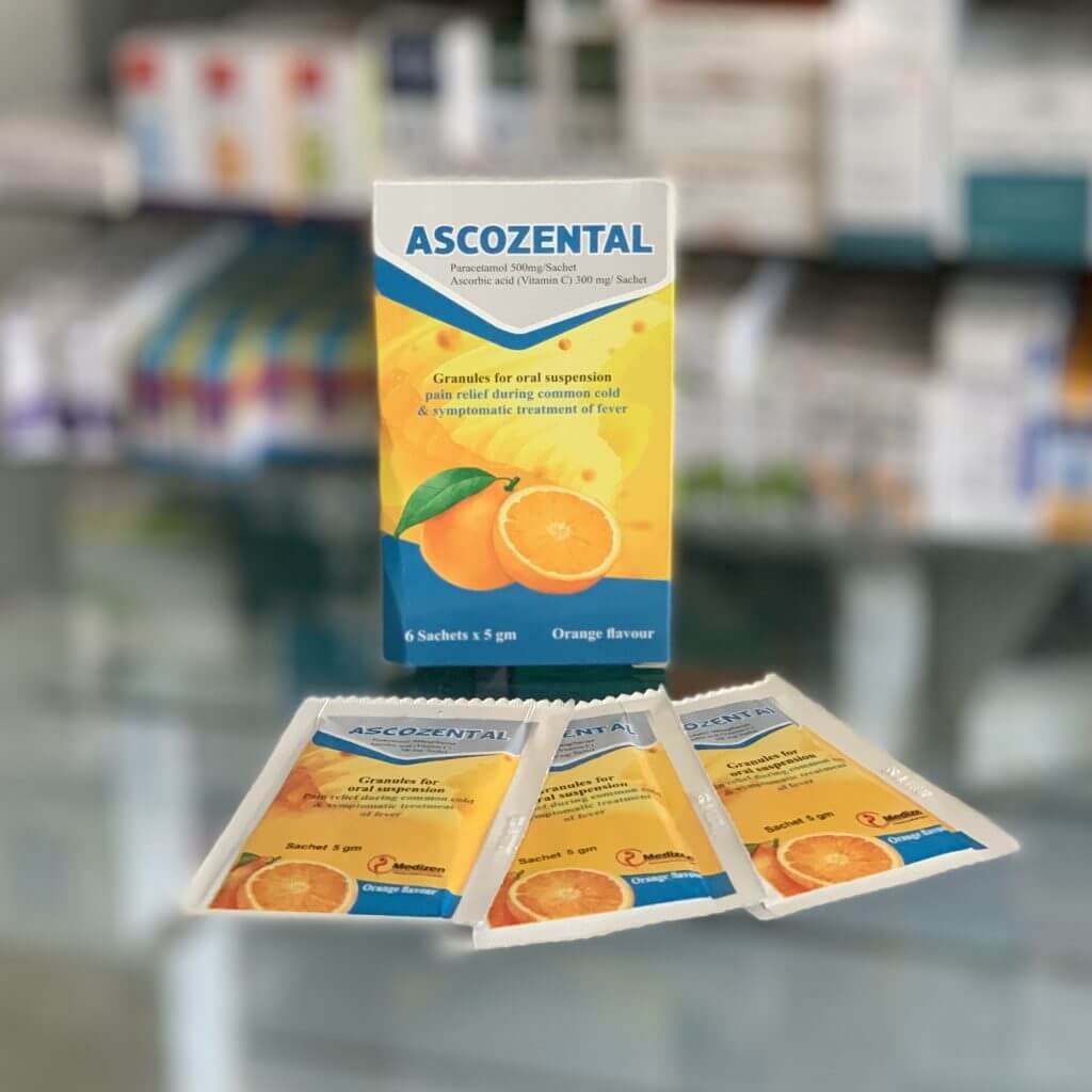 Ascosental granules 6 sachets