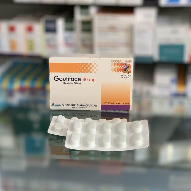 Гоутифад 80 мг 30 таблеток