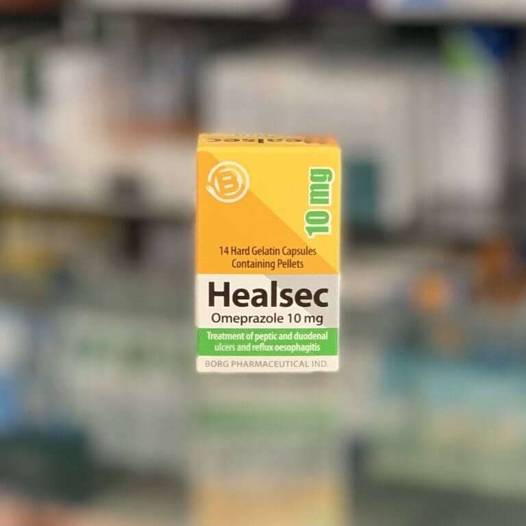 Healsec 10 mg 14 capsules