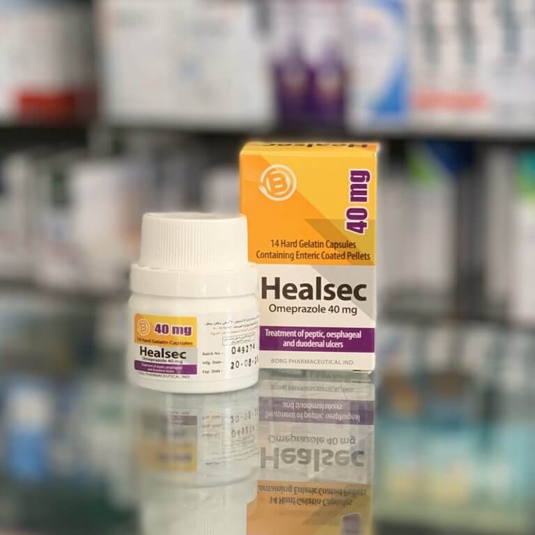 Healsec 40 mg 14 capsules
