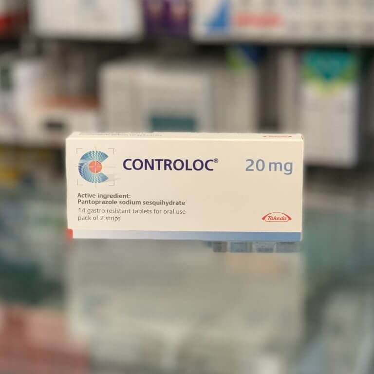 Controloc 20 mg 14 tablets