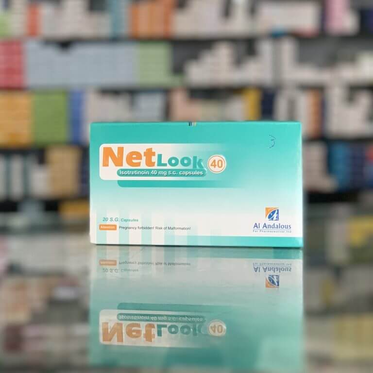 Netlook 40 mg 20 capsules