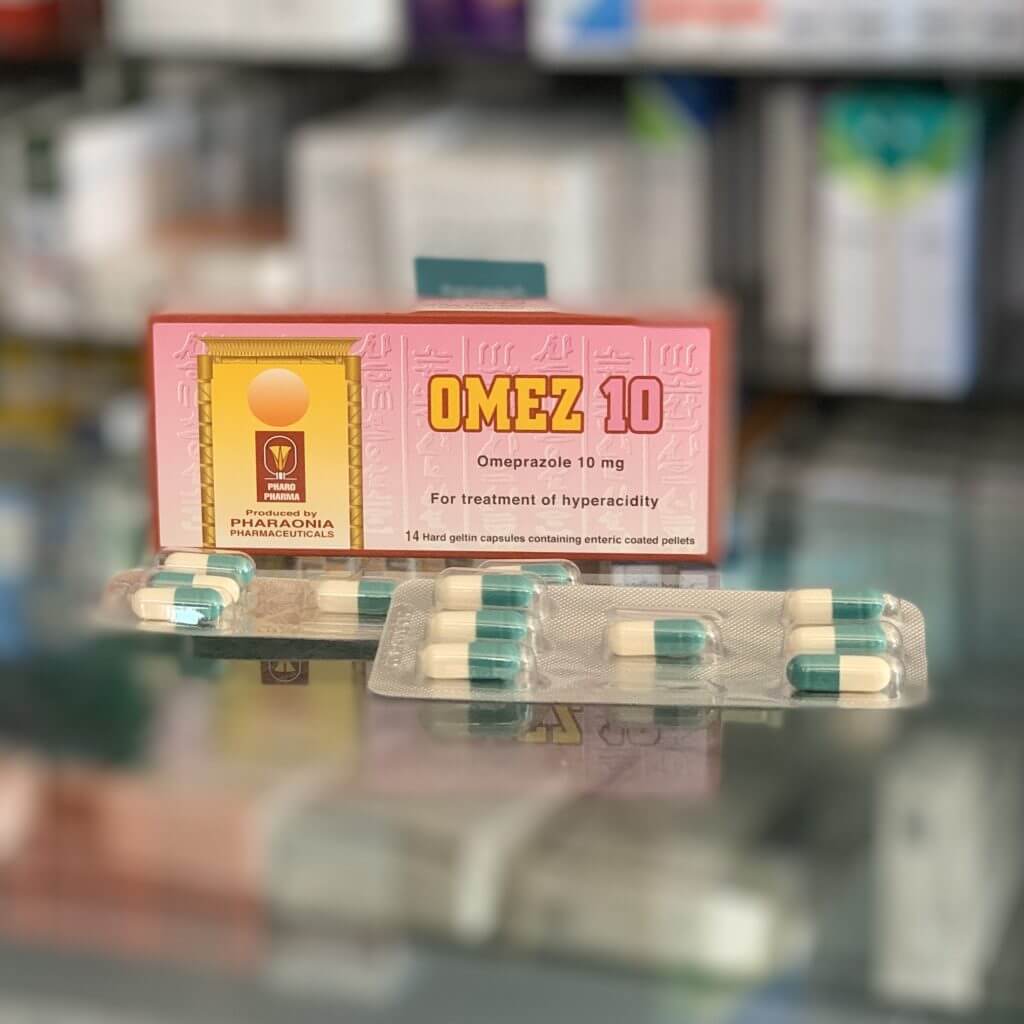 Omez 10 mg 20 capsules