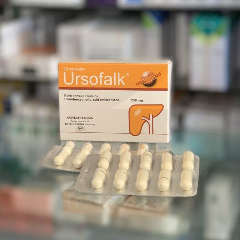 Ursofalk 250 mg 20 capsules