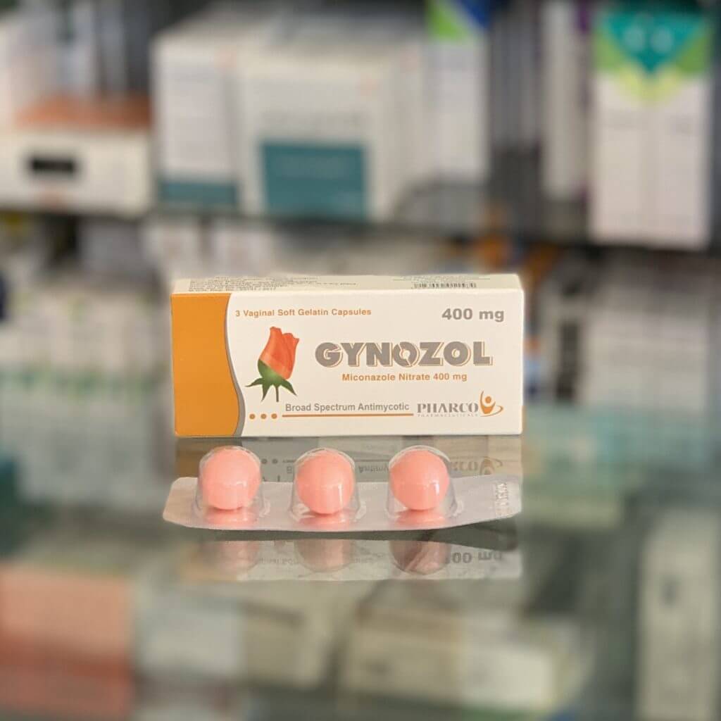 Жинозол 400 мг 3 вагинальных капсулы