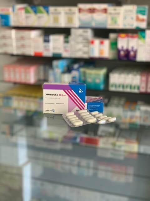 Amrizol 500 mg 20 tablets