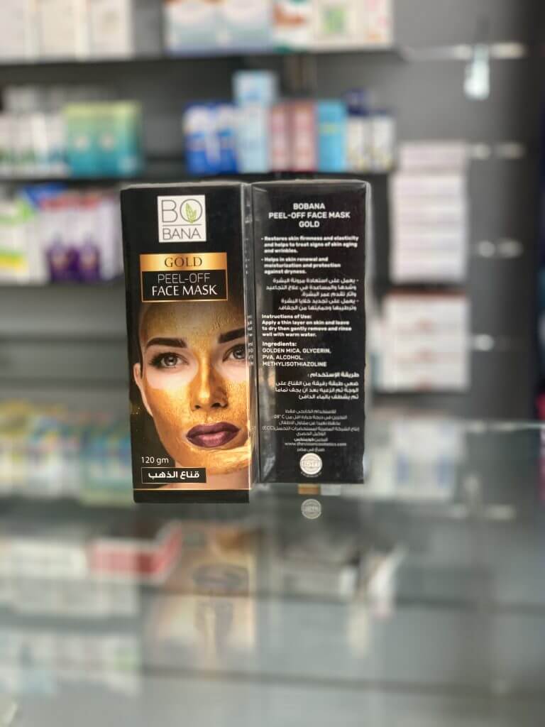 Bobana Gold peel-off face mask 120 g